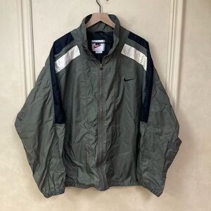 Vintage 90’s Nike Full Zip Windbreaker Jacket size XXL